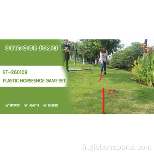 Produits d&#39;été Garden Games Rubber Horseshoe Set